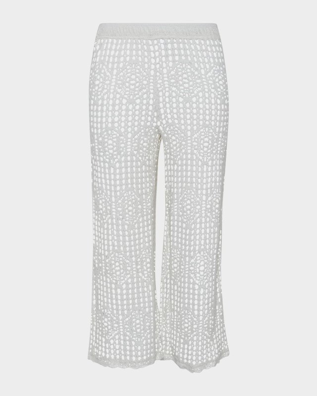 Waverly Crochet Cropped Pants